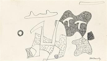 ILYA BOLOTOWSKY (1907 - 1981, RUSSIAN/AMERICAN) Untutled, and Untitled, (Sketch), (pair)